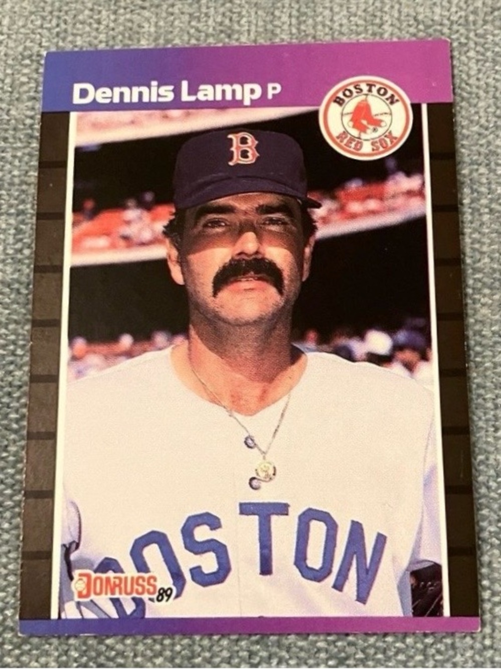 1989 Donruss Boston Red Sox Baseball Card Trading Card